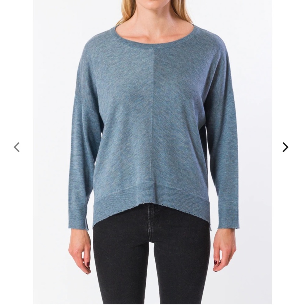 Kerisma Lawson Top. Never worn. Color is light denim blue. Size S/M